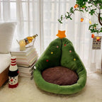 Christmas Tree Floor Cushion Lazy Pouf Christmas
