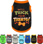 Dog Shirt Set 8 Pack Breathable Puppy Clothes Summer Fall XS-3XL