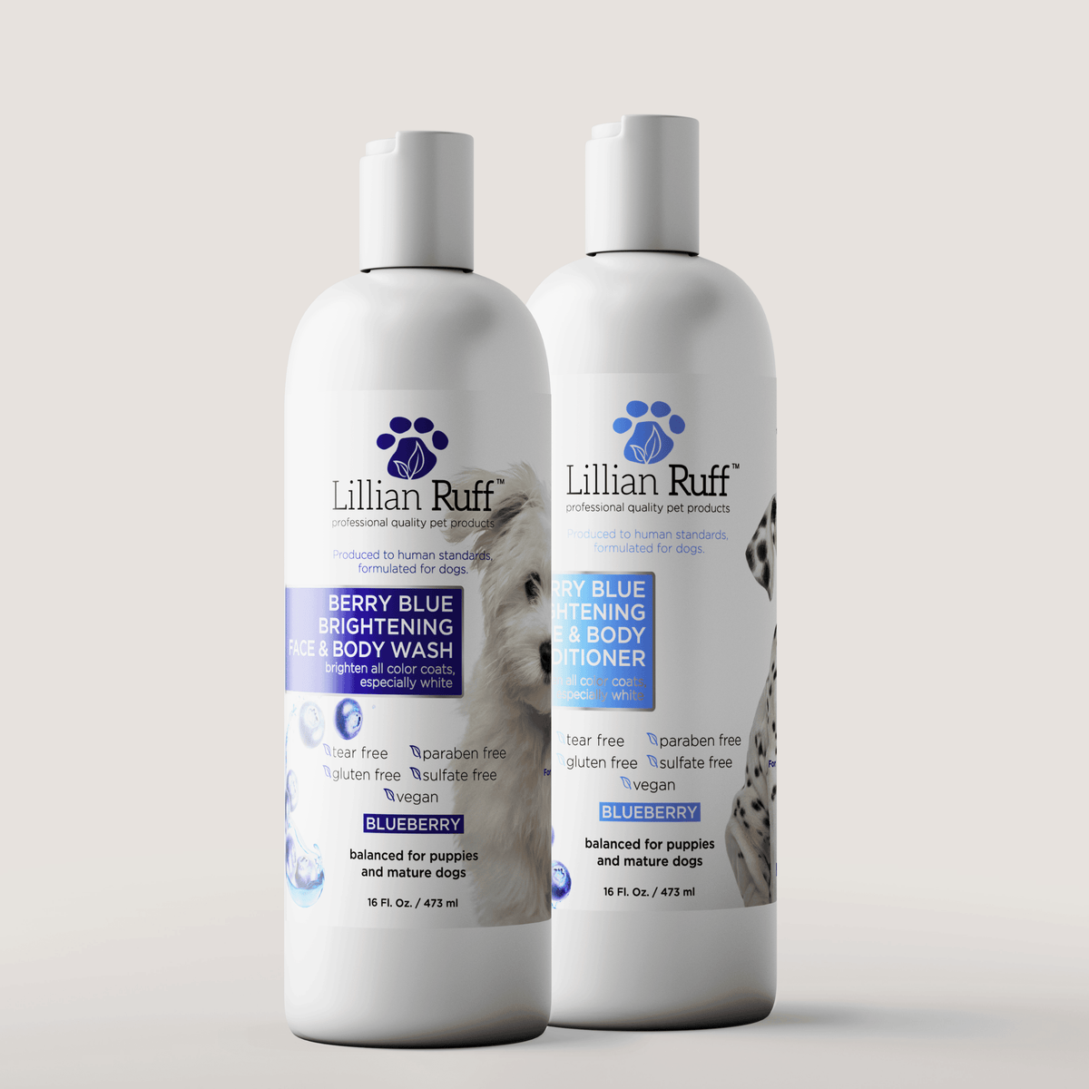 Berry Blue Brightening Shampoo & Conditioner Set