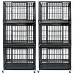 37" Stackable Heavy Duty Dog Kennel 371D04