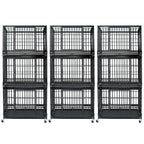 37" Stackable Heavy Duty Dog Kennel 371D04