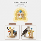 Interactive Ferris Wheel Cat Scratcher