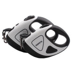 Pet Dog Automatic Retractable Fiber Night Safety LED Automatic Leash