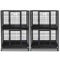 31" Two-Tier Dog Crate 46A