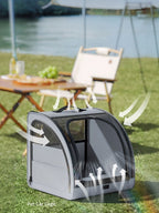 Portable Breathable Car Pet Cage