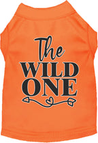 Adorable Cat or Dog Shirt for Pets "The Wild One"