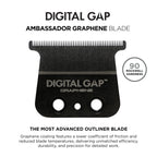 Digital Gap™ Ambassador Graphene Trimmer Blade