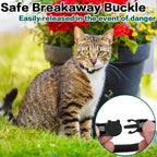 AirTag Cat Collar – Secure & Stylish Reflective Breakaway Collar with Holder & Bell