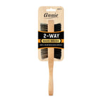 Annie Two Way Wave Boar Bristle Brush, Soft and Hard, Light Brown