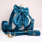 Blue Green Satin Set