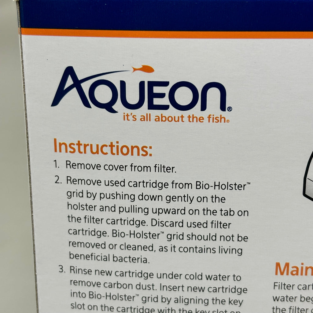 Aqueon (2 BOXES, 6 FILTERS EACH) Replacement Filter Cartridges Medium