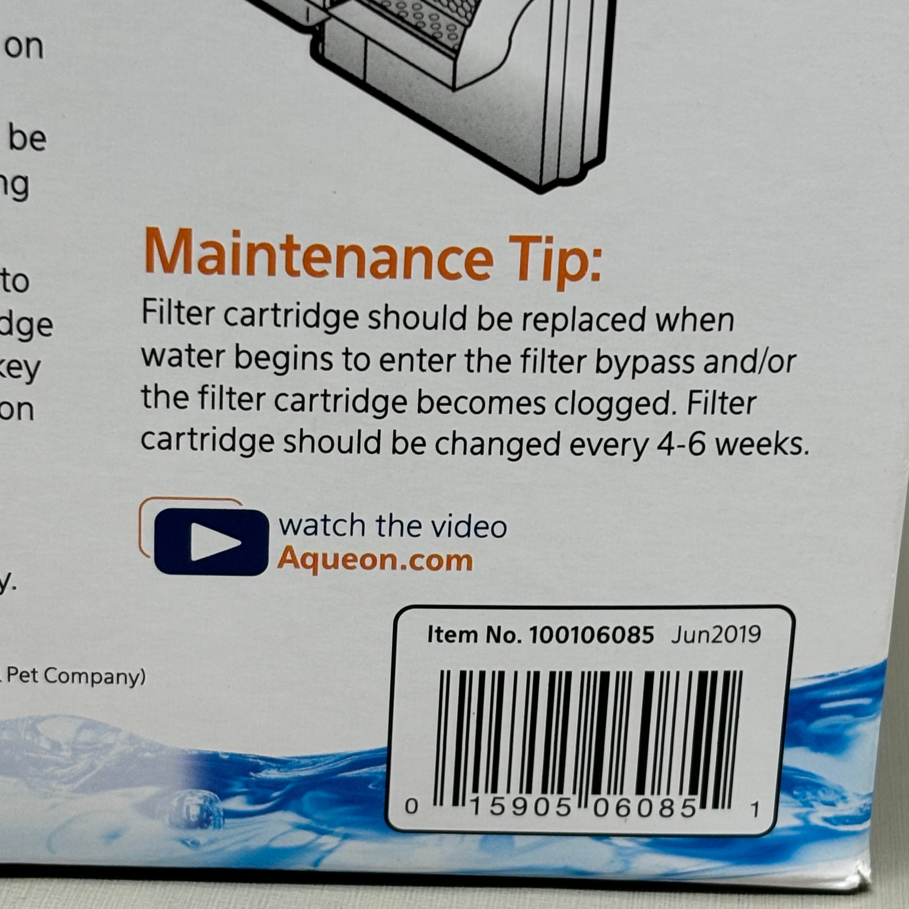 Aqueon (2 BOXES, 6 FILTERS EACH) Replacement Filter Cartridges Medium