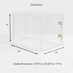 Small Crate (Gold Latch)