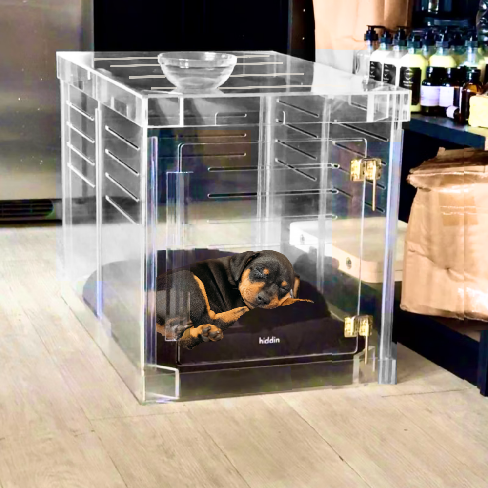 Small Crate (Gold Latch)