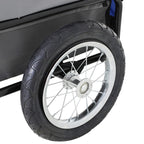 2-in-1, 3 Wheel Pet Jogging Stroller Bike Trailer