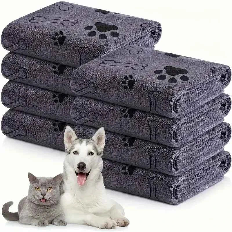 Quick-Drying Microfiber Dog Towel – Super Absorbent & Soft