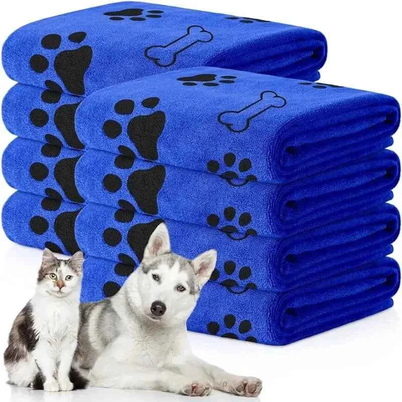 Quick-Drying Microfiber Dog Towel – Super Absorbent & Soft