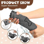 Quick-Drying Microfiber Dog Towel – Super Absorbent & Soft