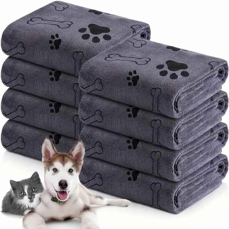 Quick-Drying Microfiber Dog Towel – Super Absorbent & Soft