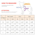 Security Clothing for Dogs Summer Pet T-shirt Costume