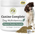Wholistic Pet Organics Canine Complete 1lb Dog Multivitamin Powder 45 Scoops