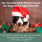 Wholistic Pet Organics Canine Complete 1lb Dog Multivitamin Powder 45 Scoops