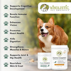 Wholistic Pet Organics Canine Complete 1lb Dog Multivitamin Powder 45 Scoops
