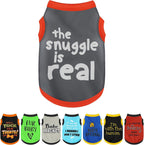 Dog Shirt Set 8 Pack Breathable Puppy Clothes Summer Fall XS-3XL