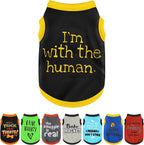 Dog Shirt Set 8 Pack Breathable Puppy Clothes Summer Fall XS-3XL