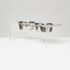Medium Silver Feeder