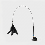 Cat Teaser Toy - Feather Wand