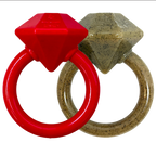 Diamond Ring Nylon Teething Ring for Puppies | Durable & USA Made