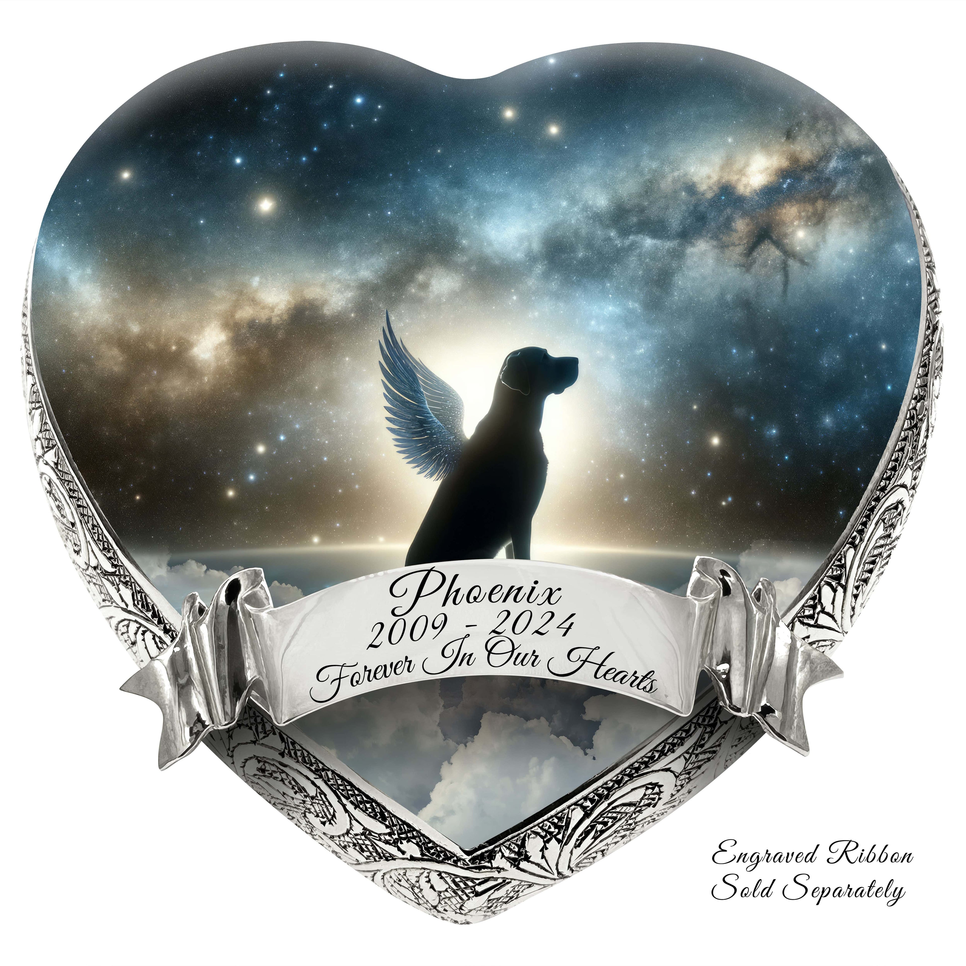 Any Breed - Galaxy Glitter Dog Urn