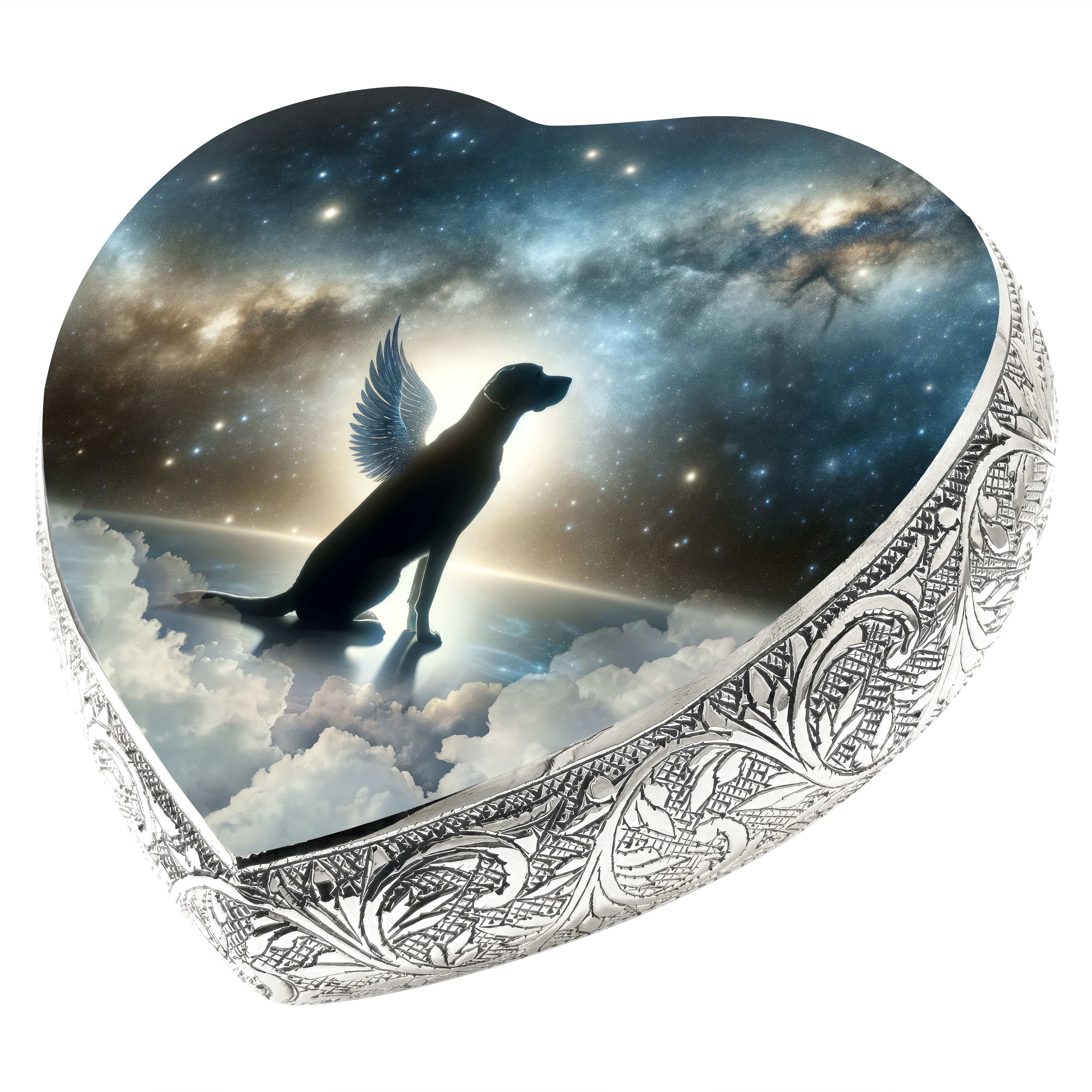 Any Breed - Galaxy Glitter Dog Urn