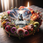 Bulldog Dog Urn - Cosmic Charm Urn for Dog Ashes