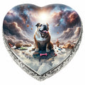 Bulldog Dog Urn - Cosmic Charm Urn for Dog Ashes