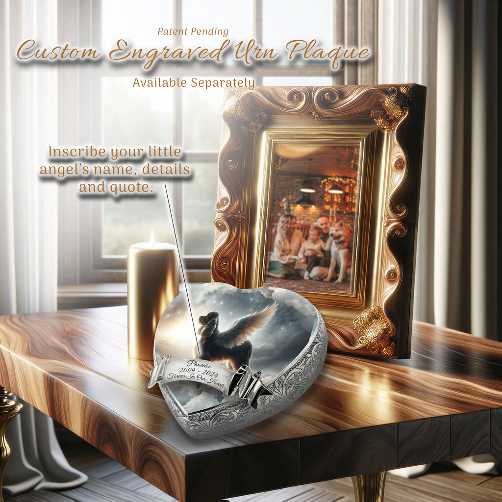 Cocker Spaniel Dog Urn - Twilight Haze Urn for Dog Ashes