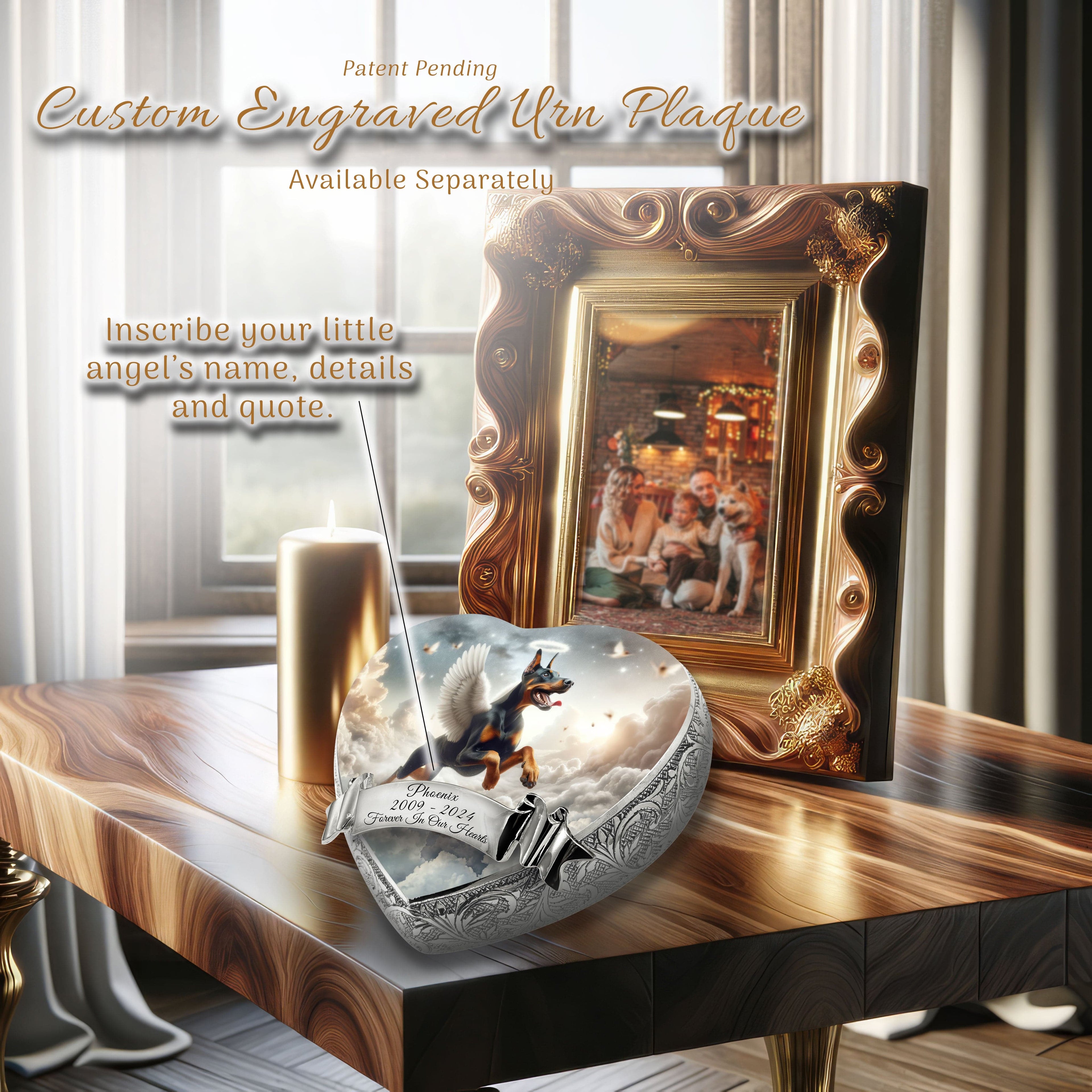 Doberman Pinscher - Edenic Splendor Dog Urn