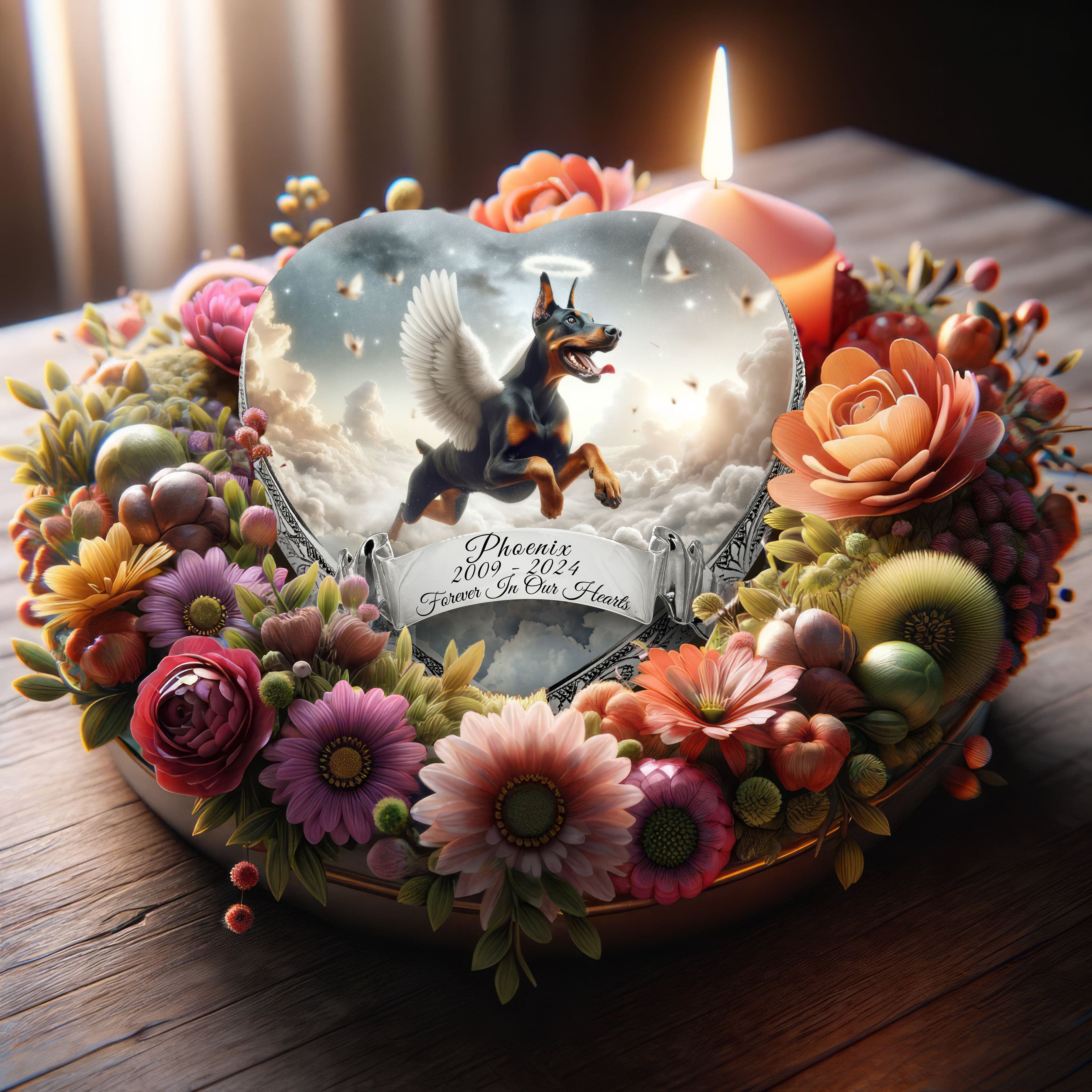 Doberman Pinscher - Edenic Splendor Dog Urn