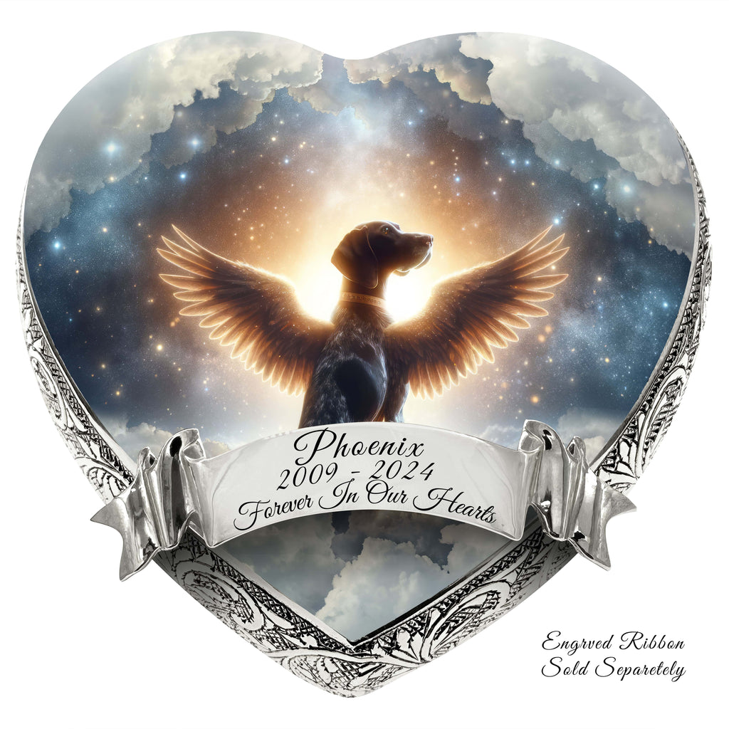 German Shorthaired Pointer Dog Urn - Celestial Serenity Urn for Dog Ashes