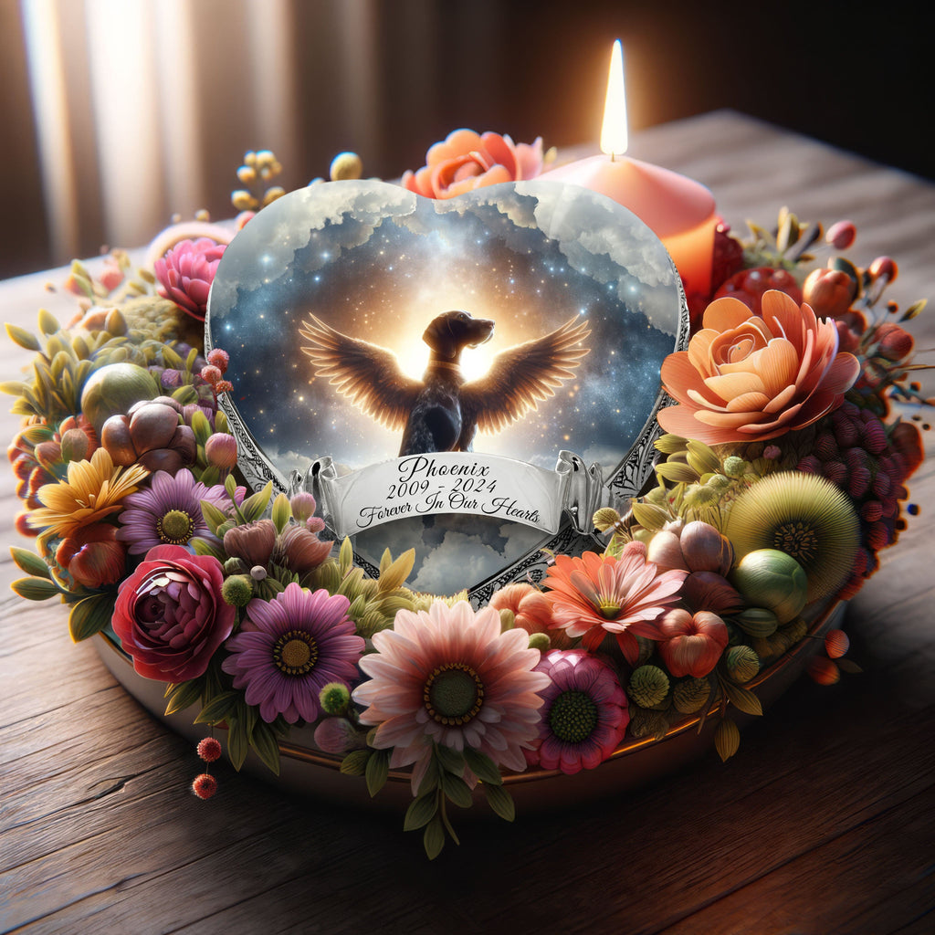 German Shorthaired Pointer Dog Urn - Celestial Serenity Urn for Dog Ashes