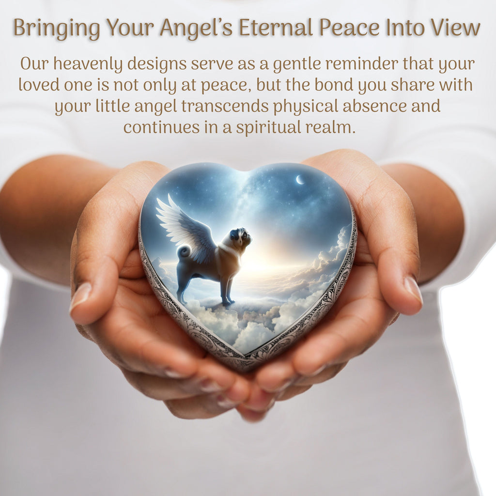Pug Dog Urn - Astral Awe Urn for Dog Ashes