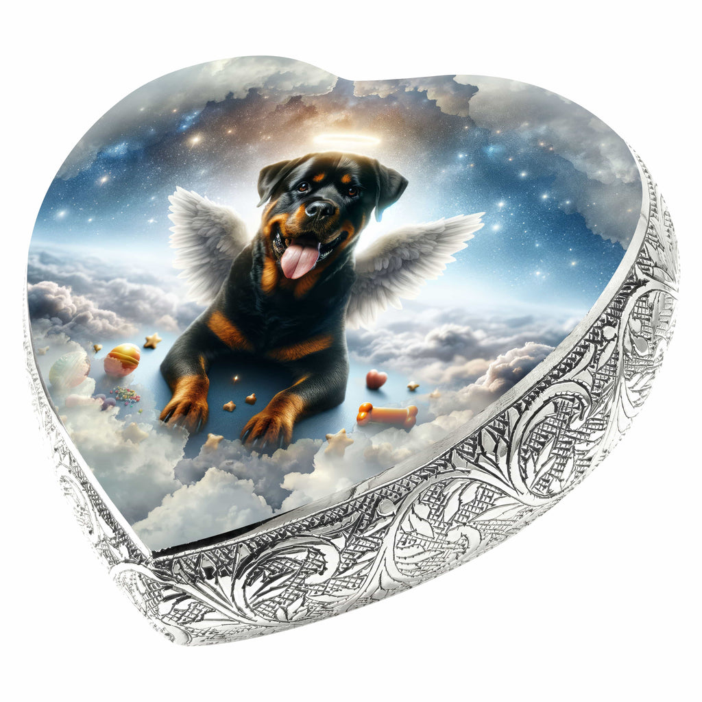 Rottweiler Dog Urn - Galaxy Glaze Urn for Dog Ashes