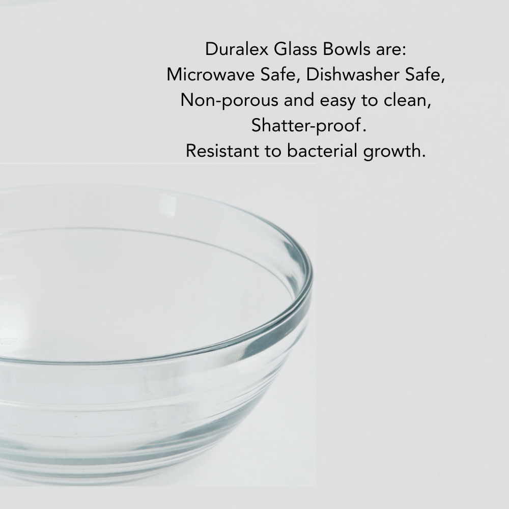 Small Glass Bowl Feeder