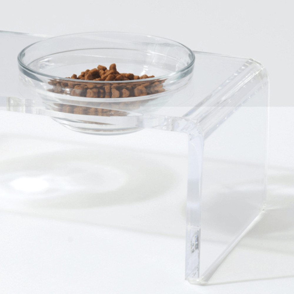 Small Glass Bowl Feeder