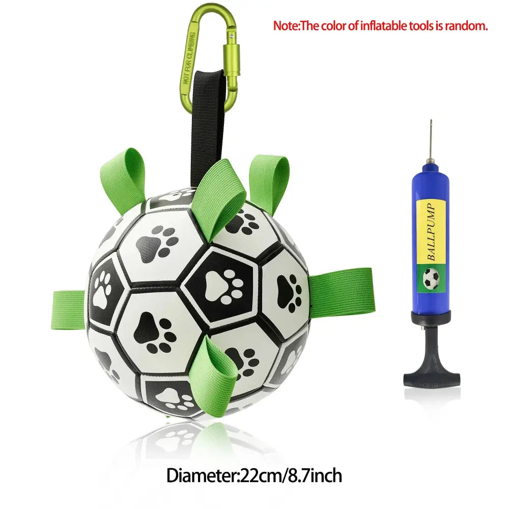 Interactive Halloween Dog Soccer Ball with Grab Tabs