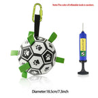 Interactive Halloween Dog Soccer Ball with Grab Tabs