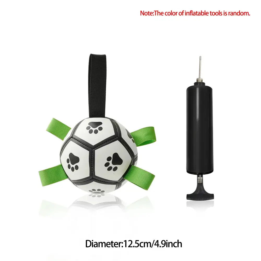 Interactive Halloween Dog Soccer Ball with Grab Tabs