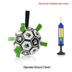 Interactive Halloween Dog Soccer Ball with Grab Tabs