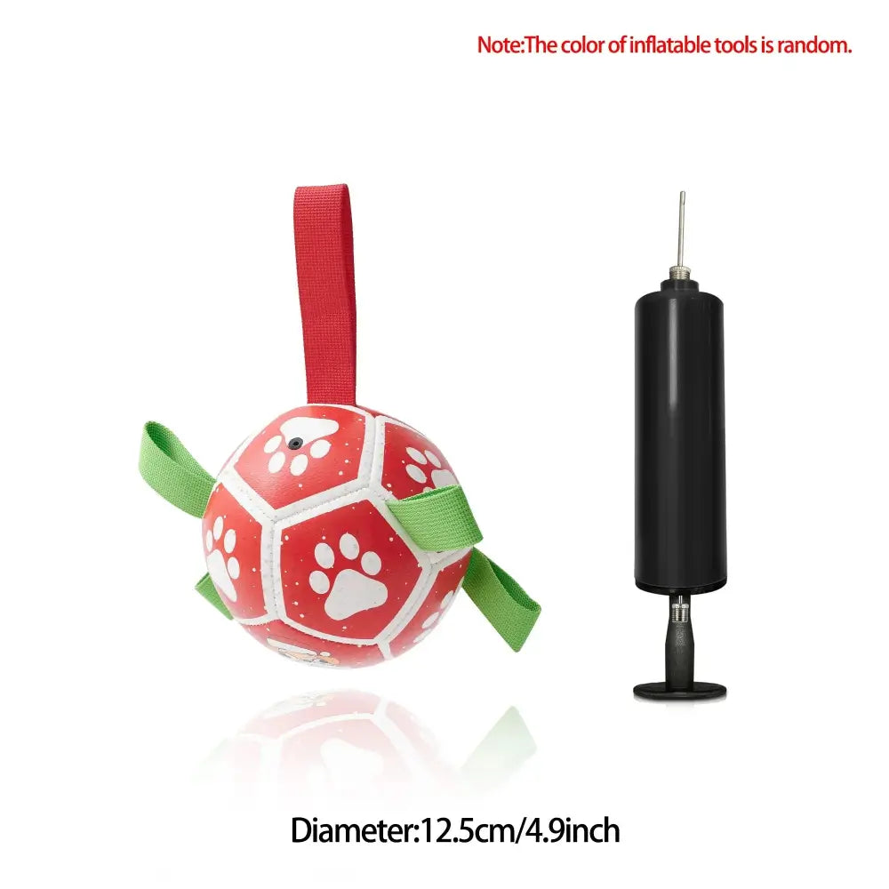 Interactive Halloween Dog Soccer Ball with Grab Tabs